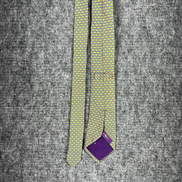 Ventura Tie Men Silk USA made Vintage 58" long 3" wide Designer - Picture 2 of 10